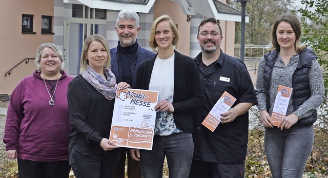 Petra Thiesen, Katharina Reitinger, B... bei der Berufsfindung geboten werden.  | Foto: Christiane Sahli