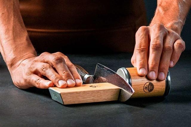 Ein Freiburger Start-Up verkauft Messerschleifer in 26 Länder