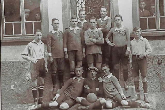 Das Grndungsbild 1924 des damaligen FC Wyhl  | Foto: Jrgen Schweizer