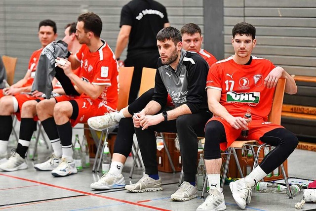Niedergeschlagen waren die Handballer ...31-Niederlage gegen den TSV Blaustein.  | Foto: Wolfgang Knstle