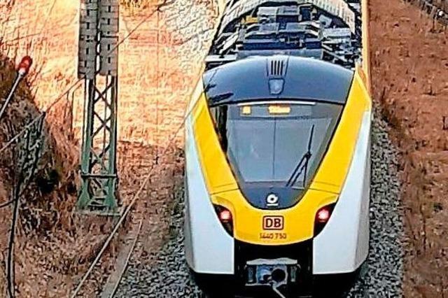 Wegen Mangel an Fahrzeugen: Zug aus Karlsruhe rollt nach Seebrugg