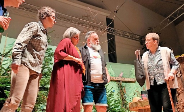 Um einen Beutel voller Schwarzgeld geh...atur pur&#8220; beim SV  Tutschfelden.  | Foto: Werner Schnabl