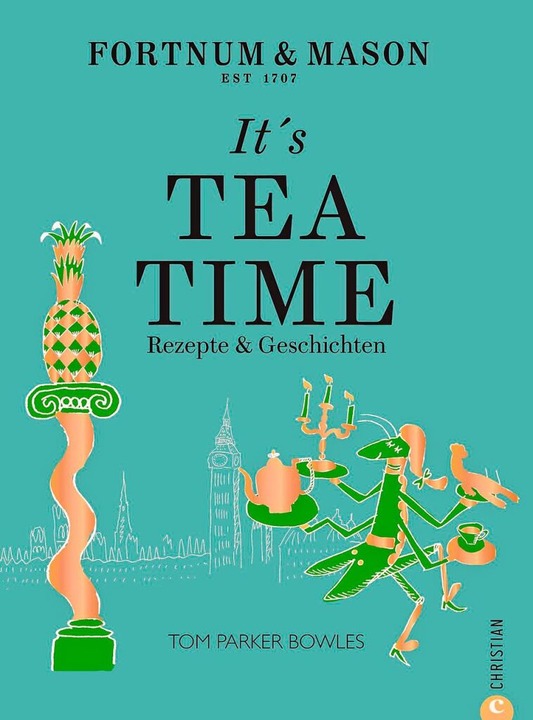 Das Buch &#8222;It&#8217;s Tea Time&#8...keiten, und ist liebevoll illustriert.  | Foto: Christian Verlag