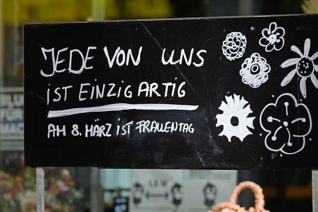 Der Frauentags-Feminismus von frher ist auch in Freiburg in die Jahre gekommen