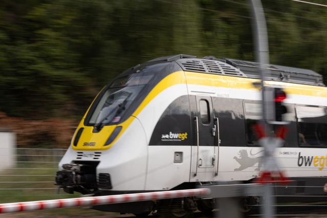 Die Elztalbahn in Waldkirch  | Foto: Patrik Mller