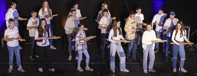 Schon 2023 haben Schler ein tolles Programm auf die Beine gestellt.  | Foto: Hubert Gemmert