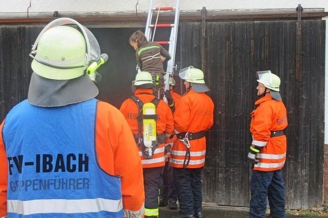 Ibacher Feuerwehr testet ein neues Probenmodell