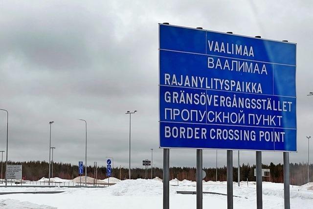 An der finnisch-russischen Grenze senkt sich ein neuer Eiserner Vorhang