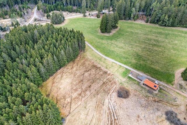 Die sechs Windkraftanlagen in Grafenhausen gewinnen Kontur