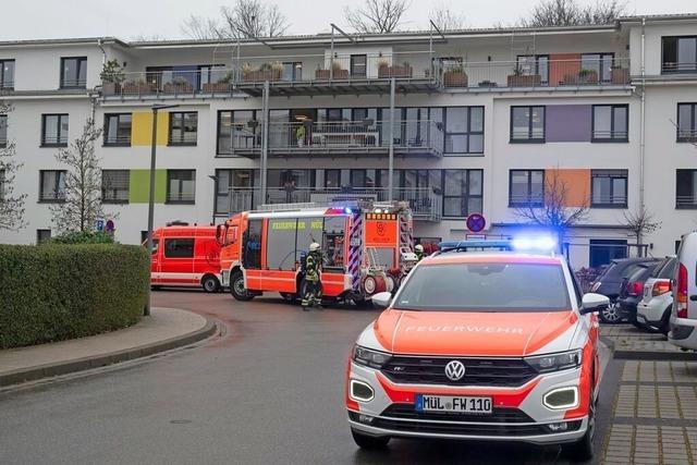 Bettdecke brannte in Mllheimer Pflegeheim – Feuerwehr fassungslos wegen Fehlinfo