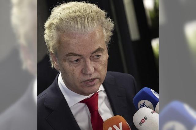 Wilders verzichtet auf Amt des Premiers