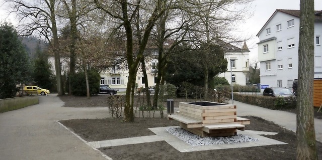 Der Finnersche Garten wurde von den Technischen Betrieben neu hergerichtet.  | Foto: Stadt Waldkirch
