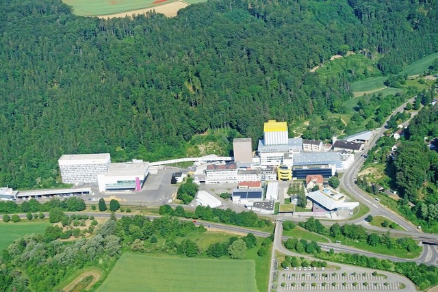 Der Firmensitz von Sto in Weizen: Sdl...trae soll das neue Zentrum entstehen.  | Foto: Heidi Rombach