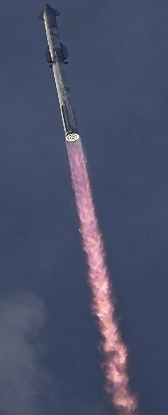 Der dritte Testflug des Starship  | Foto: Eric Gay (dpa)