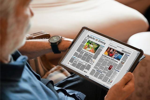 Ihre Region im Blick: Lesen Sie die digitale Zeitung fr nur 24,90 € im Monat