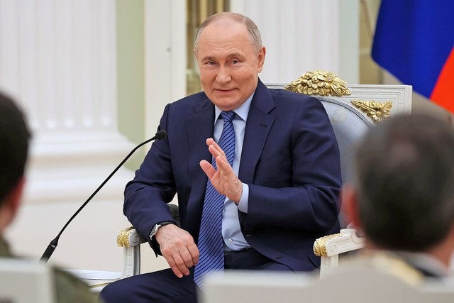 Wladimir Putin wird die Wahl am Wochenende sicher gewinnen.  | Foto: Sergei Savostyanov (dpa)