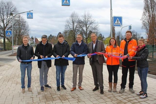 Der erste Teil der Umfahrung des Europa-Park-Parkplatzes in Rust ist erffnet