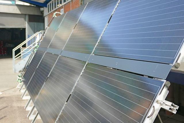 Das Lrracher Unternehmen Consolar kooperiert fr die Produktion von Solaranlagen