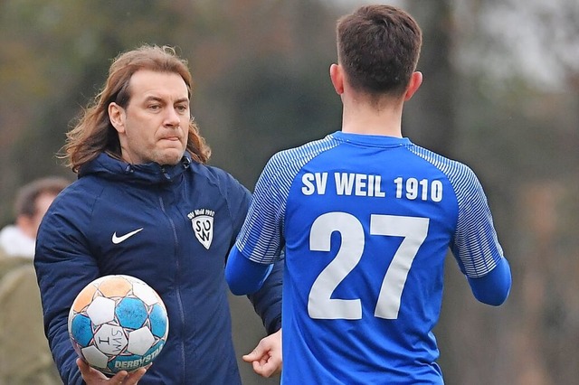 In der Rckrunde unbesiegt: Die Weiler um Trainer Andreas Schepperle  | Foto: Achim Keller