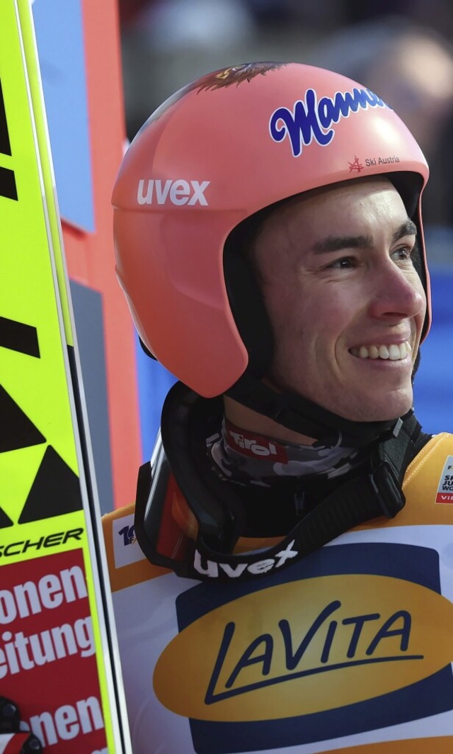 Stefan Kraft, der beste Skispringer dieser Saison.  | Foto: Karl-Josef Hildenbrand (dpa)