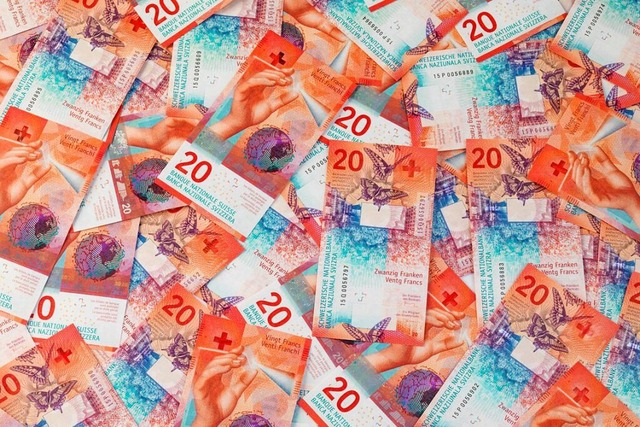 Statt eines erwarteten Defizits von 40...20 Millionen Franken aus (Symbolfoto).  | Foto: Schweizerische Nationalbank