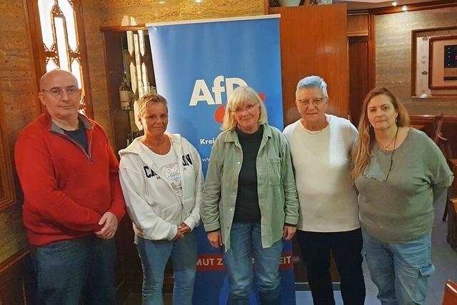 Die AfD tritt bei der Kommunalwahl in Weil am Rhein mit einer eigenen Liste an