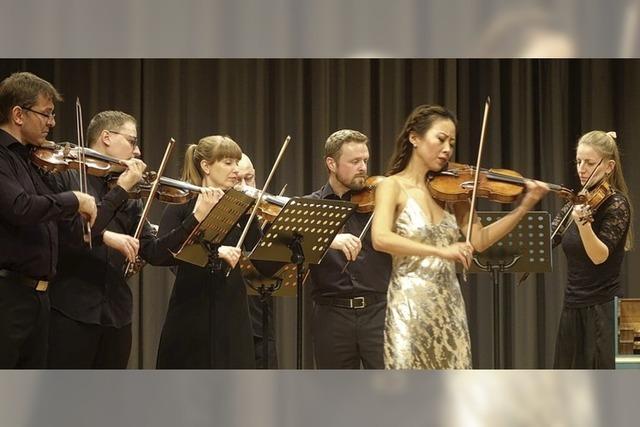 Violinvirtuosin veredelt den Abschluss der Kammermusik-Abende