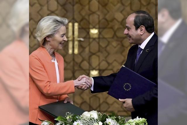 Lob aus Berlin fr EU-Pakt mit gypten
