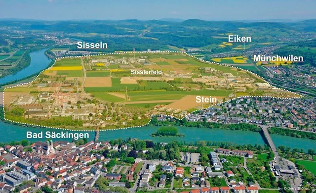 Rund 15.000 Arbeitspltze sollen bis 2...sslerfeld im Kanton Aargau entstehen.   | Foto: Gerry Thnen (Kanton Argau