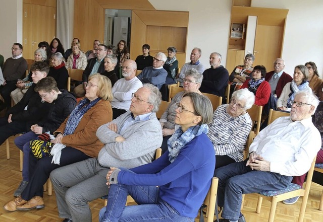 Rund 50 Interessierte kamen zu der Infoveranstaltung in Ettenheim.  | Foto: Herbert Birkle