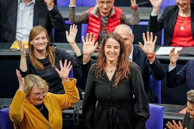 Heike Heubach ist die erste gehrlose Abgeordnete in der Geschichte des Bundestages