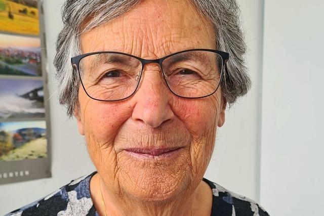 Gertrud Mutter fhrte 43 Jahre lang die Kasse des Schwarzwaldvereins Karsau