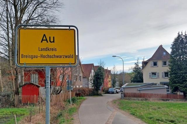 Kein Ortsname in Deutschland ist so kurz wie Au