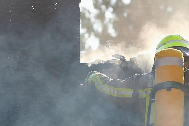Gartenhtte in Mundingen brennt ab – Polizei ermittelt