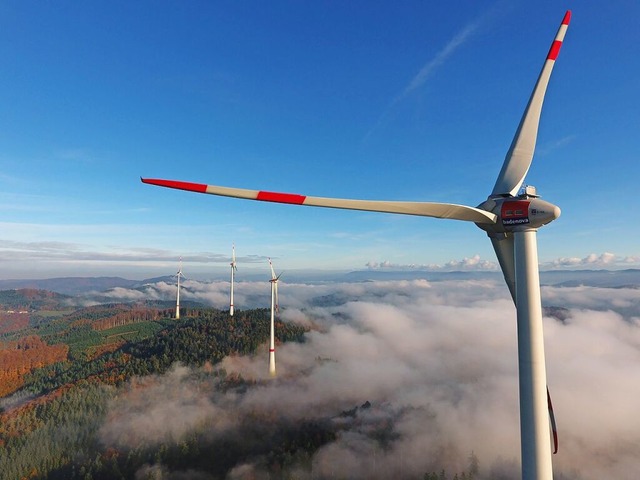 Der geplante neue Windpark Schnrbuck ...Rahmen der Sommerakademie vorgestellt.  | Foto: Uwe Geisink (Gutachter von reencon)