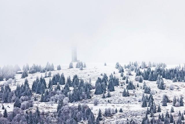 Klteeinbruch im Schwarzwald: Schnee und strmische Ben am Wochenende