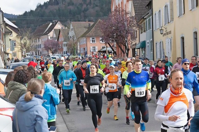 Die idyllische Laufstrecke startet und endet in Sulzburg.  | Foto: Volker Mnch