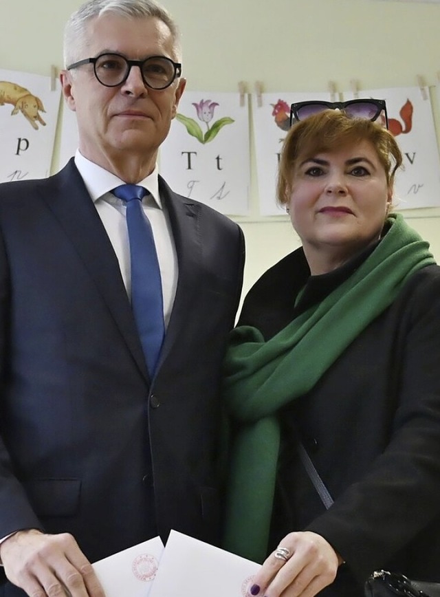 Ivan Korcok mit seiner Frau Sona  | Foto: Luk Grinaj (dpa)