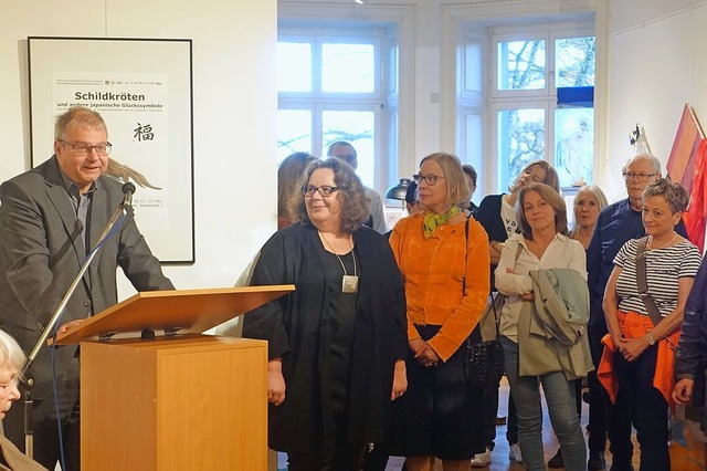 Brgermeister Alexander Guhl freute si... 40 Jahre stdtisches Kulturhaus&quot;  | Foto: Roswitha Frey