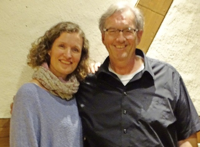 Marion Maier und Michael Vgtle sind das Organisationsteam des Brgertheaters.  | Foto:  Susanne Schleinzer-Bilal 