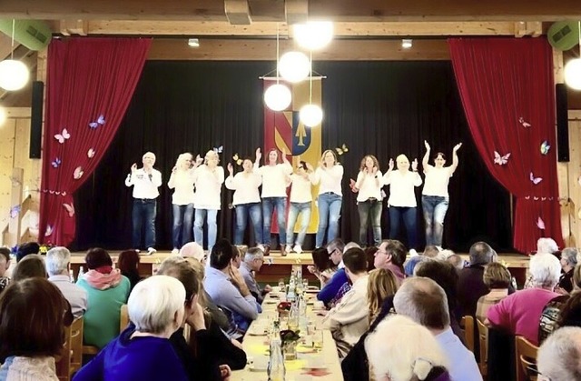 Frohes Treiben herrschte beim Kulturnachmittag des Frauenvereins Wittlingen.  | Foto: Frauenverein Wittlingen