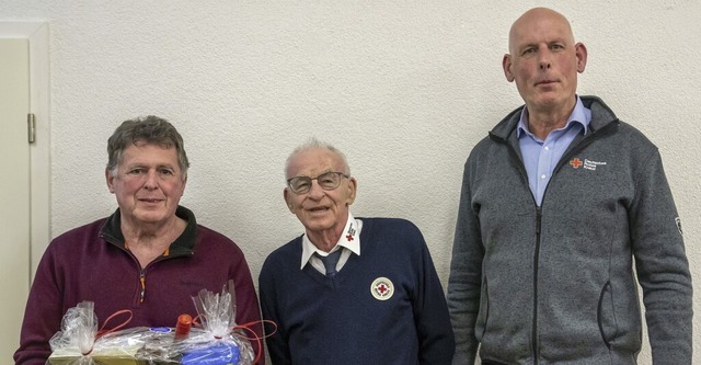 Gerhard Langendorf (von links), Hans Ruf und Markus Lapp  | Foto: Paul Eischet