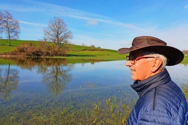 Eichener See in Schopfheim ist seit Dezember da – und wohl auch noch an Ostern