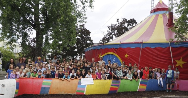 Das Zirkus-Camp Soluna war eines der gut besuchten Wunderfitz-Angebote.  | Foto: Herbert Frey