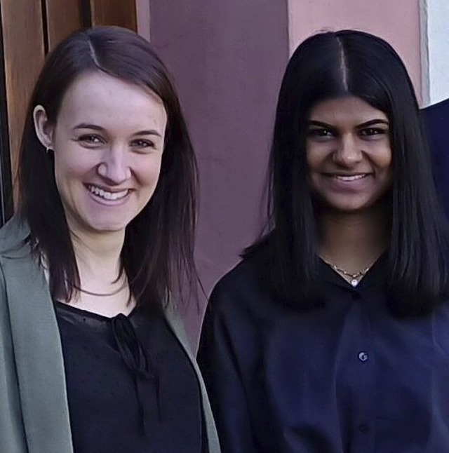 Sakitha Thevarajah (rechts) folgt auf Julia Eichmann.  | Foto: Reinhard Herbrig