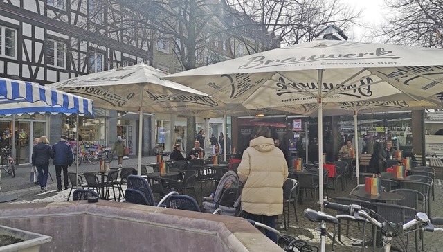 Nach 23 Jahren soll das Bistro unter d...omische Nutzung soll erhalten bleiben.  | Foto: Ralf Burgmaier