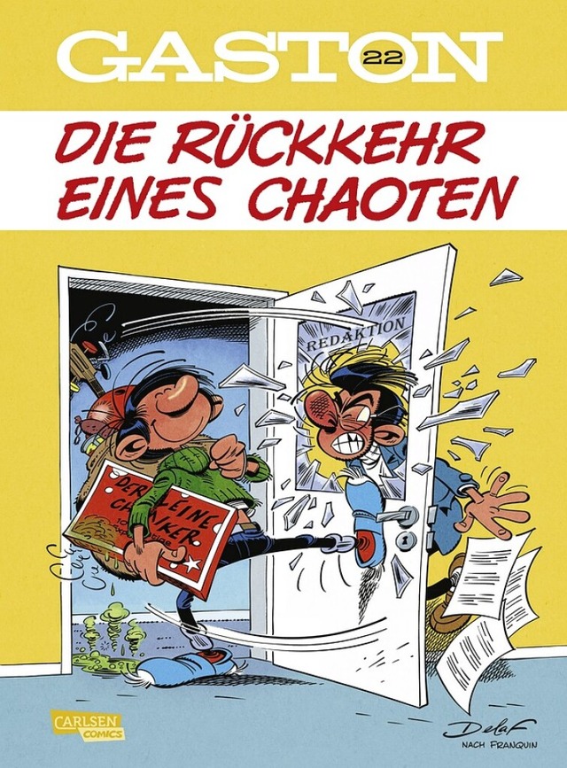 Er ist wieder da &#8211; Gaston.  | Foto:  DUPUIS 2023  Carlsen Verlag GmbH 2024