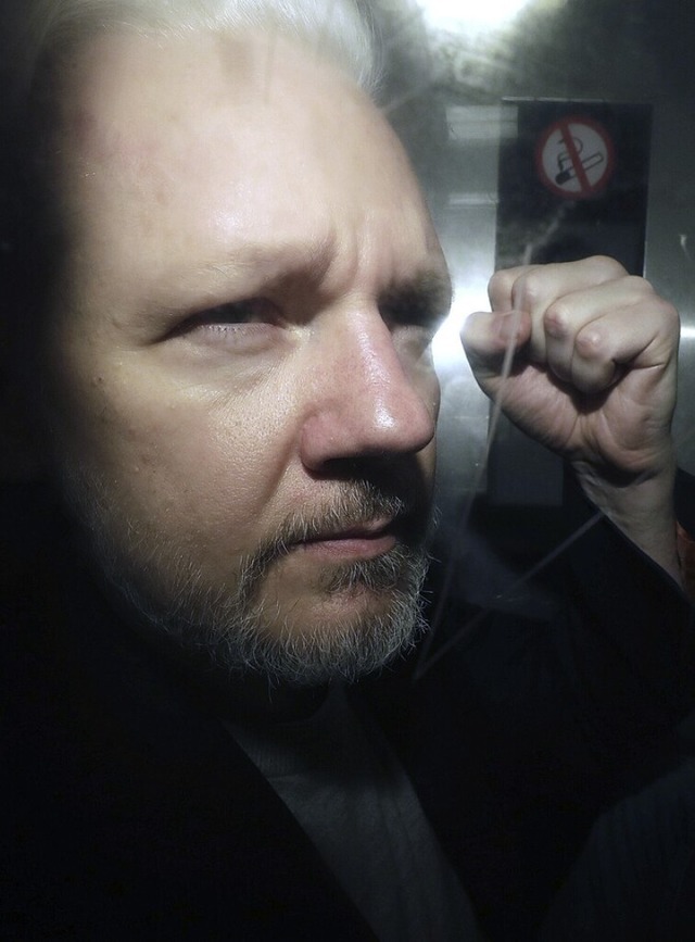 Julian Assange (2019)  | Foto: Matt Dunham (dpa)