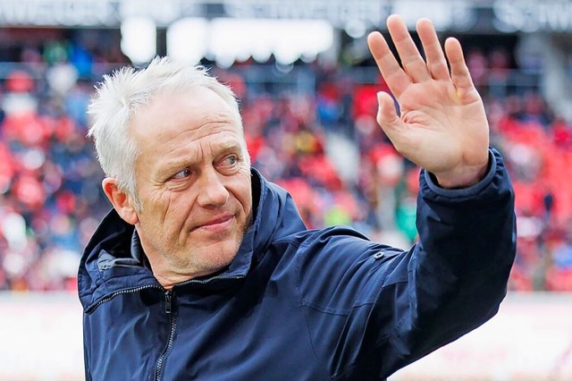 Verabschiedet sich im Sommer als Trainer des SC Freiburg: Christian Streich  | Foto: Tom Weller (dpa)
