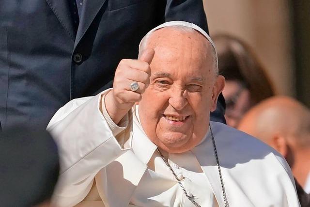 Papst Franziskus ist noch immer fr das eine oder andere Revolutinchen gut